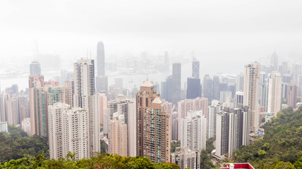 Victoria peak highest can see view of the victoria Habour