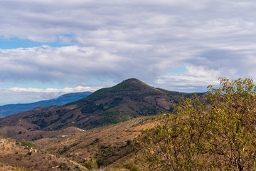 Cerrajon mountain near the town of Murtas, in the province of Granada (Spain)