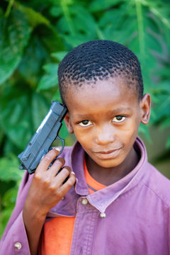 Soldier African Child