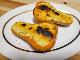baked potato with cheese