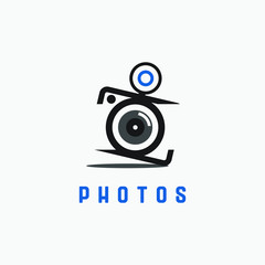 vector of classic pothography camera logo eps format