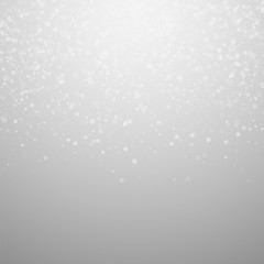 Beautiful snowfall Christmas background. Subtle fl
