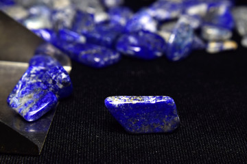 Lapis Lazuli Beautiful natural blue stone For making jewelry