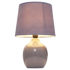 Table lamp isolated on white background