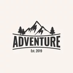 Poster adventure logo design inspiration, vector eps 10 © Alfaza Std.