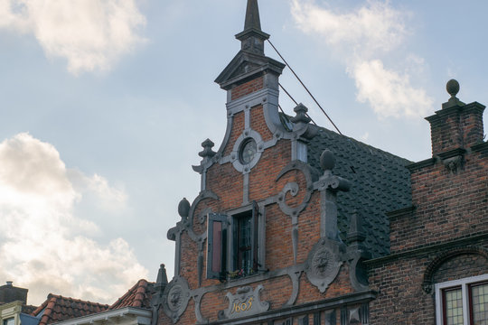 Medieval building at the Grote Markt