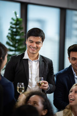 Business People Party Celebration Success Concept