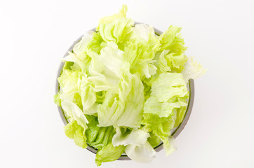 ちぎったレタス