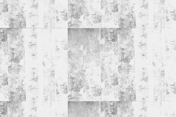 Concrete wall white grey color for background. Old grunge textures with scratches and cracks. White painted cement wall texture.