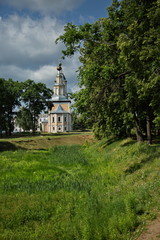 Naklejka premium Православный храм в городе Углич.