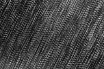 Black metal texture with white scratches. Abstract noise black background overlay.