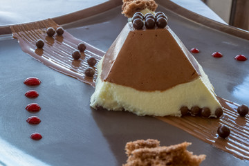 Pyramide tronquée de chocolats