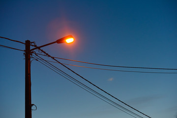 eclairage electricité lampe nuit