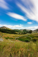 Fototapeta na wymiar Scenic view at Velebit mountain