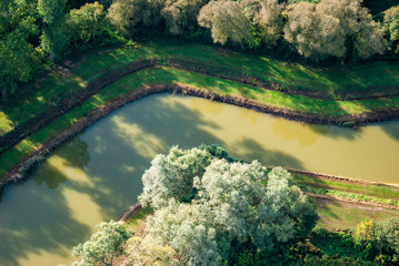 Retenue d'eau à Aulnois-sous-Laon