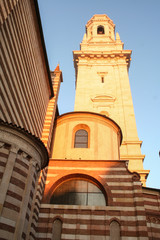Obraz premium Verona dome in a winter sunny day