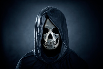 Grim reaper in the dark