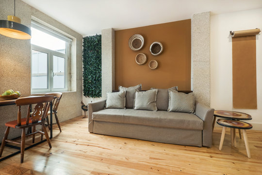 modern European apartment Living room Interior design