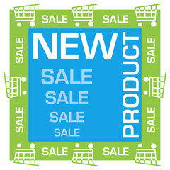 New Product Green Blue Sale Square 