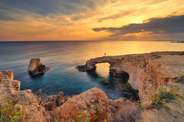 Lover's bridge Ayia napa - Cyprus 