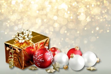 Christmas ornament christmas decoration christmas gold ribbon red holiday