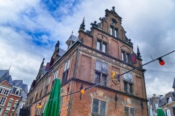 Historisches Stadtbild in Nijmegen in den Niederlanden