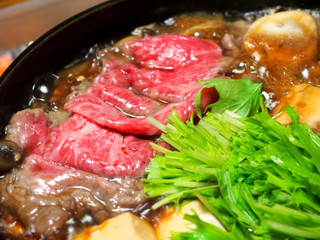 今夜はすき焼き