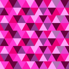 seamless geometric pattern with triangles