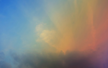 Soft Cloud sky subtle background pastel gradient color for sky cloud nature abstract background .