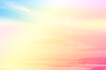 Soft Cloud sky subtle background pastel gradient color for sky cloud nature abstract background .