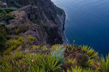 Glass skywalk  and view madeira Cabo Girao Skywalk Madeira