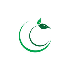 green leaf ecology nature element vector
