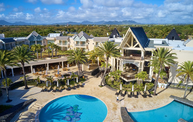 hotel on the island of Mauritius
