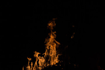Fire flame background