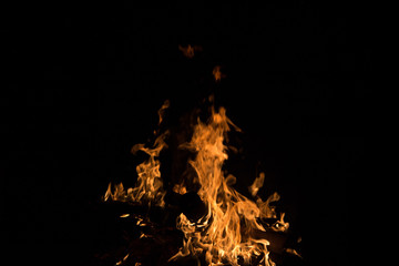 Fire flame background