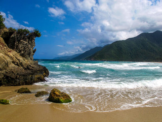 Beach in Cuyagua, Venezuela