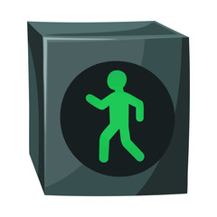 Isolated object of stoplight and signal icon. Graphic of stoplight and svetofor vector icon for stock.