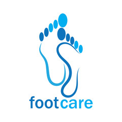 foot Logo Template vector icon