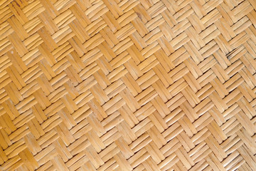 Rattan texture, handcraft bamboo weaving texture background.