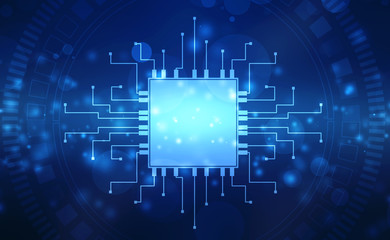 Abstract futuristic circuit board Illustration, high computer technology background. Hi-tech digital technology concept. Digital circuit board pattern for technology background