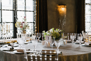 table set for dinner