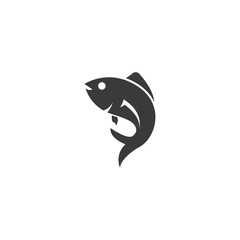 Fish logo template