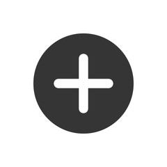 Plus Icon Vector Illustration