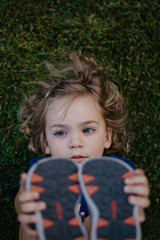 portrait of little girl