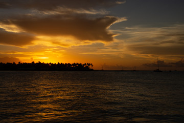 Fototapeta na wymiar Sunset at Key West 2