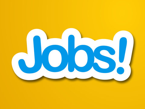 jobs label in yellow background