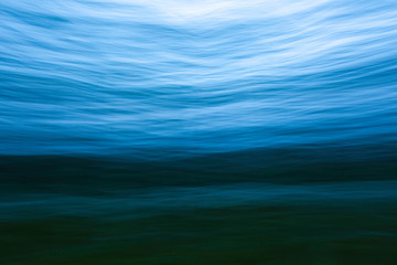 Under the sea surface.ICM nature abstract.
