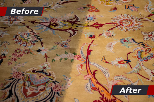 Cleaning Of Carpets Showing Before And After Cleaning. Cleaning Company, Cleaning Carpet.