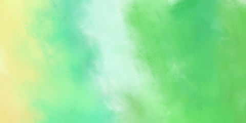 beautiful diffuse art texture painting with light green, pastel green and tea green color and space for text. can be used as wallpaper or texture graphic element