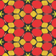 Textile seamless- fabric pattern